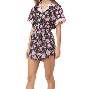 COPY - Amur Naveha Floral-print Romper XS